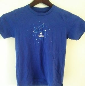Apple youth camp t-shirt large